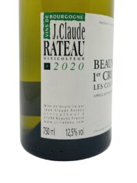 Vin biodynamie Jean Claude Rateau Beaune 1er cru - Cave à vin Pertuis