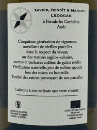 Domaine Ledogar vin blanc nature languedoc