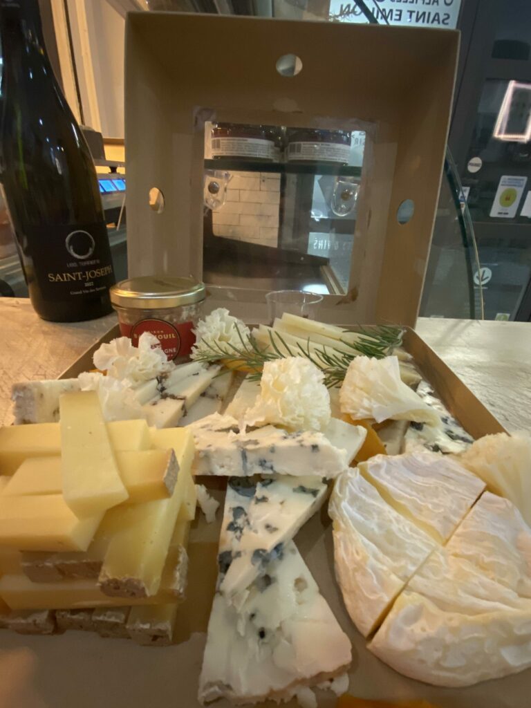 Plateau de fromage pré-découpé