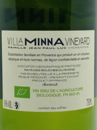 Minna Vineyard vin blanc bio Provence